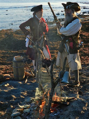 Recreation of pirates in Liverpool, NS © Latonia Hartery